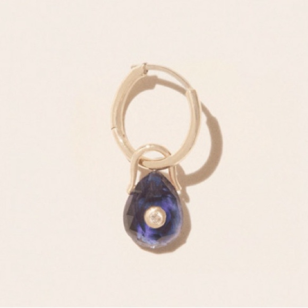 Pascale Monvoisin Orso Earring Pair in Iolite